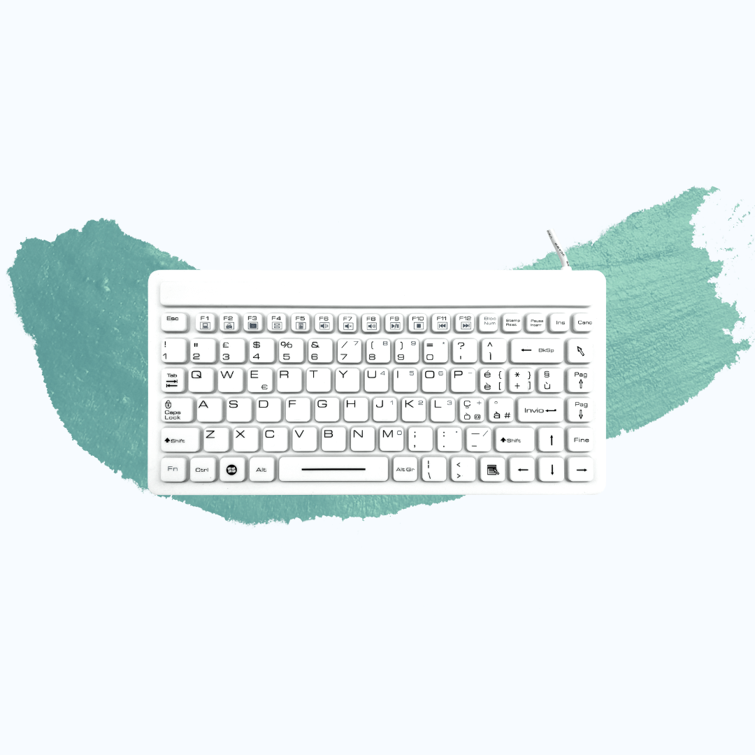 TS307-IM Tastiera in silicone IP68, 98 tasti, USB